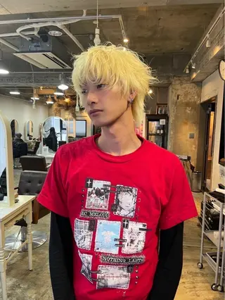 カラー 青木 拓充のヘアスタイル