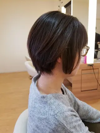 ショート 髪質改善/ハイライト 小林秀樹のヘアスタイル