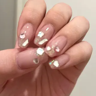 ネイル .꒰ঌtenten ໒꒱·̩͙．のネイルデザイン