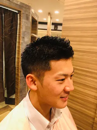 ショート メンズ 銀座マツナガ所属・立野 椋大のヘアスタイル