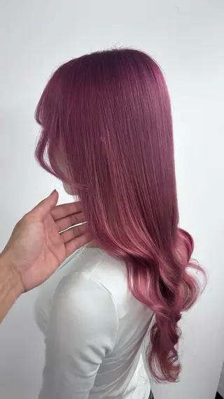 ロング ALPHA りくやのヘアスタイル