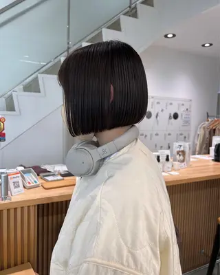 ショート 透明感カラー/ボブ / MARIE🍇のヘアスタイル
