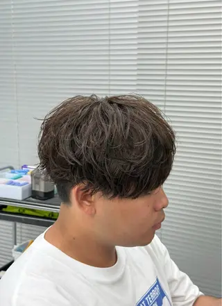 パーマ メンズ パーマ特化/鶴田 来夢のヘアスタイル