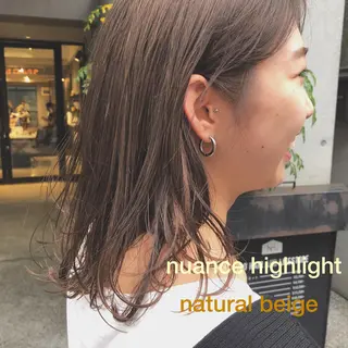 ミディアム カラー ブランロール中目黒店所属・stylist 杉浦駿生のヘアスタイル