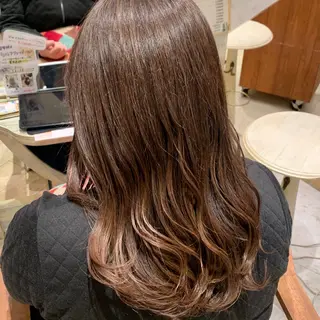 ロング カラー ハイトーンカラー/ ケアブリーチ🎀あやのヘアスタイル