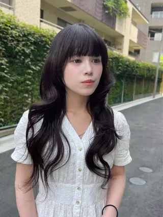 セミロング 磯部 拓磨のヘアスタイル