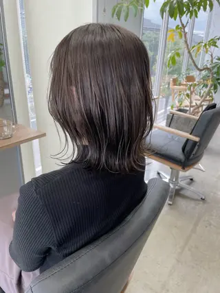 ミディアム カラー 髪質改善とカラー特化 ✨Hito.nowaのヘアスタイル