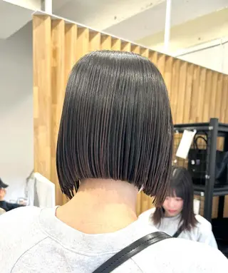 ショート カラー ぱつっとボブ/ 小野あかねのその他イメージ