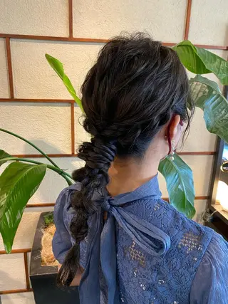 ロング 白井 雅美のヘアスタイル