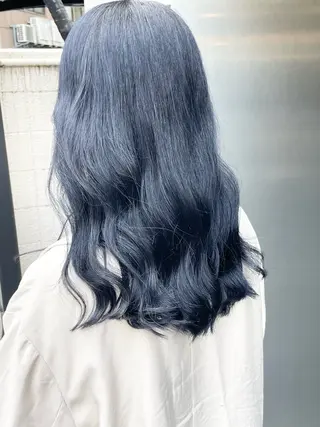 ロング カラーブリーチ特化 石原勇希のヘアスタイル