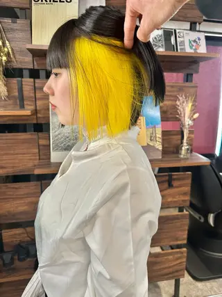 カラー coco ハルヒのヘアスタイル