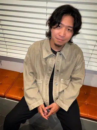 ミディアム メンズ 優作 〜圧倒的信頼〜のヘアスタイル