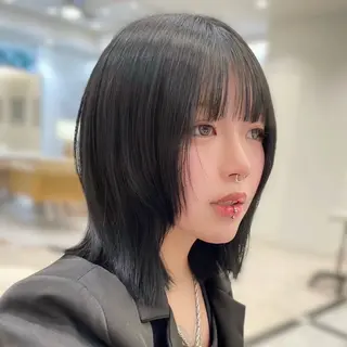 ミディアム ガレリアエレガンテ栄店所属・ウルフカット/ ハッシュカット/山路のヘアスタイル