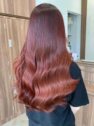 ロング 日野・八王子縮毛矯正 ワタナベリョウマのヘアスタイル