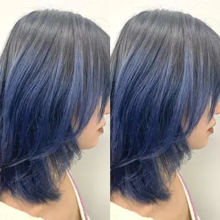 ミディアム ブリーチ無しカラー✨ 美鈴のヘアスタイル