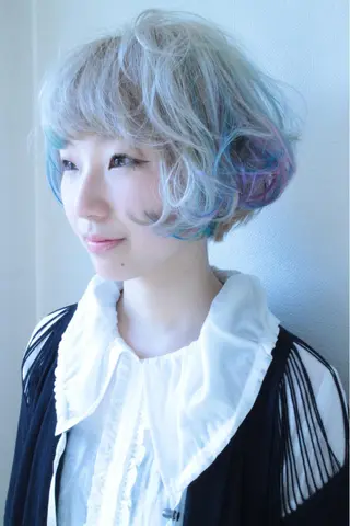 ショート カラー Lobec本山 吉村 勇樹のヘアスタイル