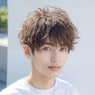 メンズ 恵谷 洸のヘアスタイル