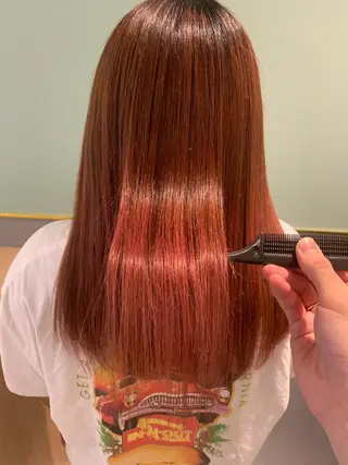 セミロング ハイトーン/メンズ/ ウルフ特化   小松のヘアスタイル