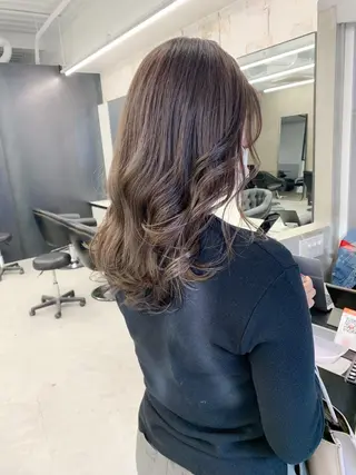 セミロング カラー kimika🥑 メンズ/髪質改善のヘアスタイル