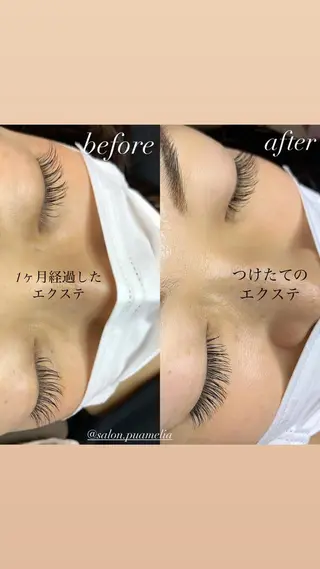 マツエク・マツパ Pua Meliaのマツエク・マツパデザイン