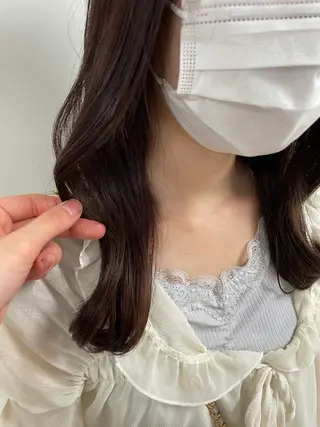 ロング ﾅﾁｭﾗﾙ艶ｶﾗｰ 戸田めぐみのヘアスタイル