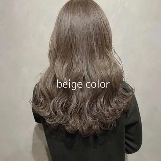 セミロング カラー CLUTCH天王寺 西藤遥河のヘアスタイル