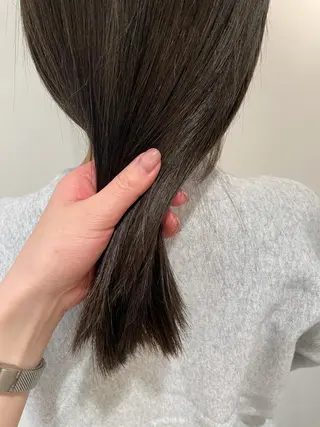 ロング 韓国風ヘア♡ runaのヘアスタイル