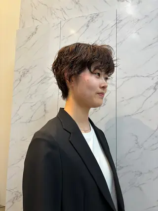 ショート miu /透明感カラーのヘアスタイル