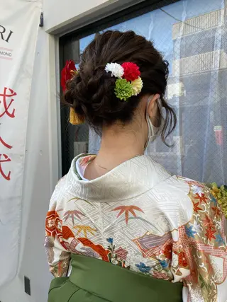 セミロング ヘアアレンジ Gypsoly ☺︎ゆきのその他イメージ