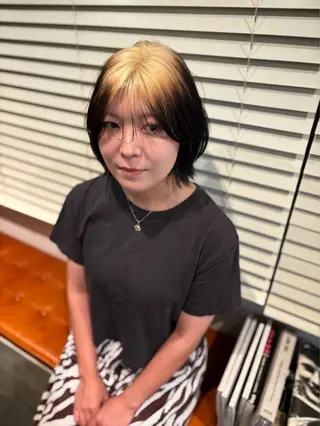 ショート カラー 優 作のヘアスタイル
