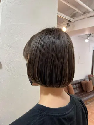 ショート 🦋透明感 艶カラー Rie🦋のヘアスタイル