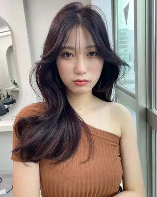 ロング 前田 竜一のヘアスタイル