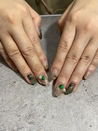 ネイル 城東区ネイルサロン carpediemのネイルデザイン