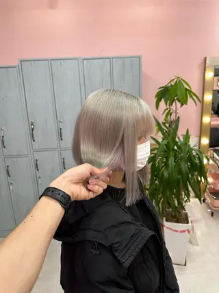 カラー 🪞ダメージレス艶 🪞れいのヘアスタイル