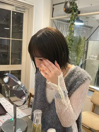 カラー とば みゆうのヘアスタイル