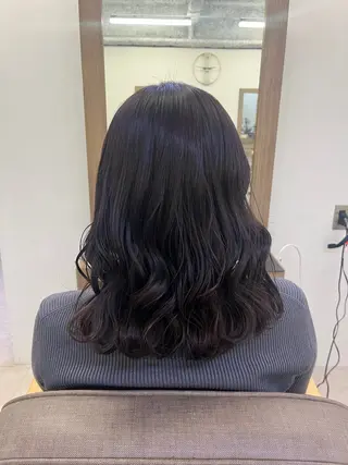 ミディアム 韓国風透明感カラー／ Natsumiのヘアスタイル