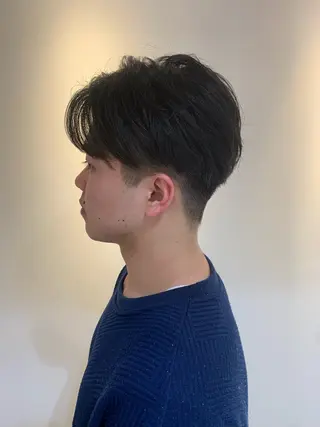 ショート メンズ スカイレビュー所属・Yu /マッシュ/ スパイキーショートのヘアスタイル