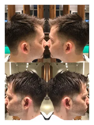 ショート メンズ Emerge武蔵小杉所属・/本物の髪質改善/ 古川新のヘアスタイル