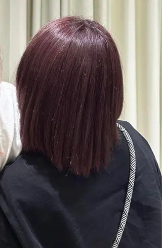 ショート カラー ho nokaのヘアスタイル