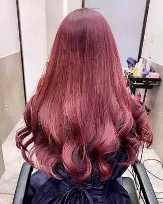 ロング カラー 💗ガーリーヘア🎀 saki💗のヘアスタイル