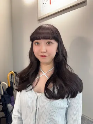 ロング 新宿/ハイトーン/ レイヤー/サカキのヘアスタイル