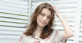 ミディアム 自宅での再現性👌 溝の口/中裕樹のヘアスタイル