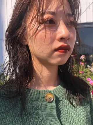 ロング カラー デザインカット🎨 ボブ🫟おざきのヘアスタイル