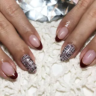 ショート カラー パーマ ヘアアレンジ キッズ ネイル マツエク・マツパ MALCAnail(マルカネイル)所属・荒木 莉奈のネイルデザイン