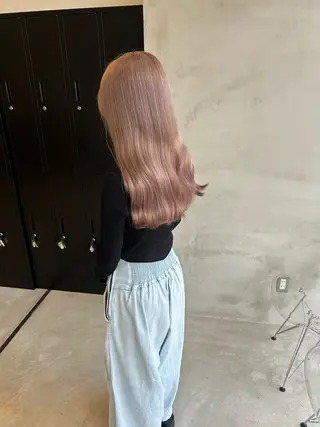 セミロング カラー mood tatemachiのヘアスタイル