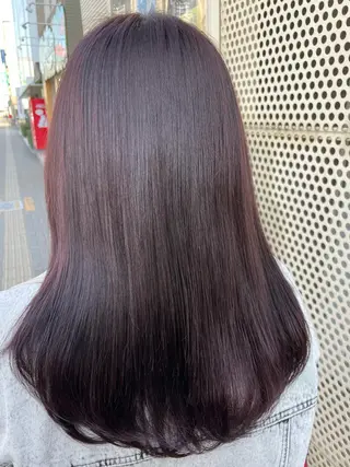 ミディアム カラー NAKAMURA 🦋のヘアスタイル