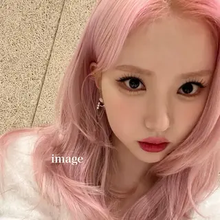 ロング 🥀ワンホン風暖色 カラーRISA🥀のヘアスタイル