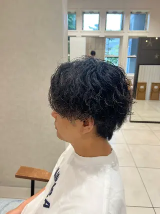 ショート レディースショート/ メンズパーマ/足立のヘアスタイル