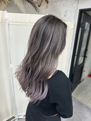 ロング カラー ヘアアレンジ 久米 治仁のヘアスタイル