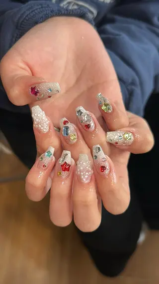 ネイル ⟡.·coco⟡.· 年始予約解放中のネイルデザイン